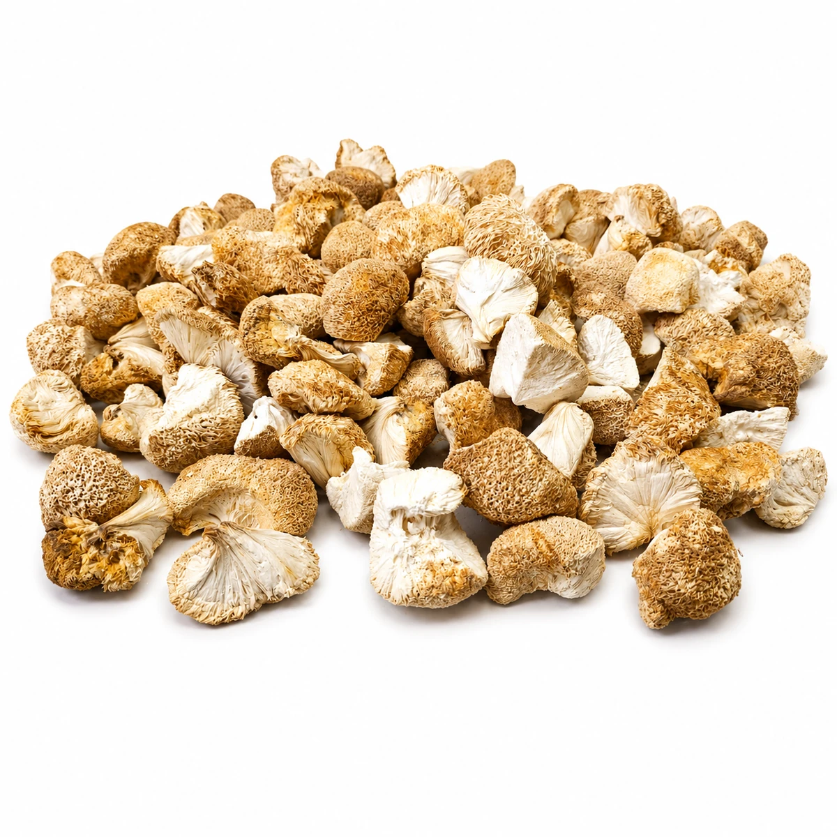 Whole Lion's Mane mushrooms II grade prepared for wholesale supply